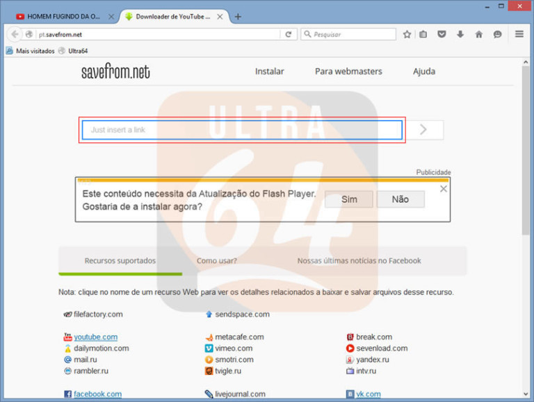 Como converter vídeos do Youtube para WhatsApp